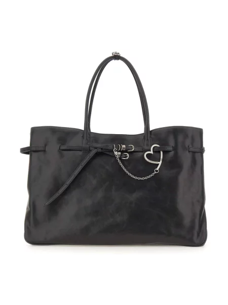 Torebka Marge Sherwood z przetarciami czarna