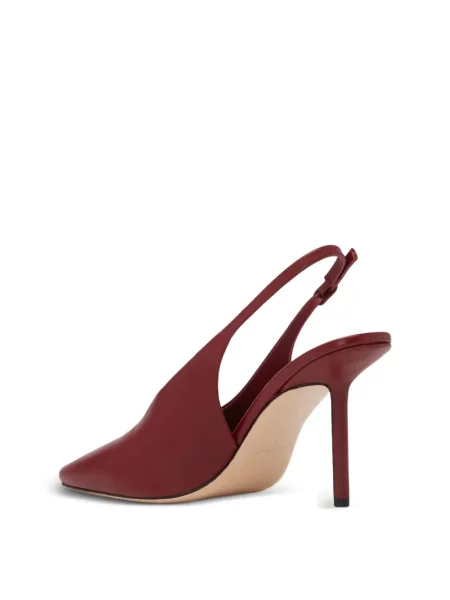 Pantofi cu toc Studio Amelia slingback roșu