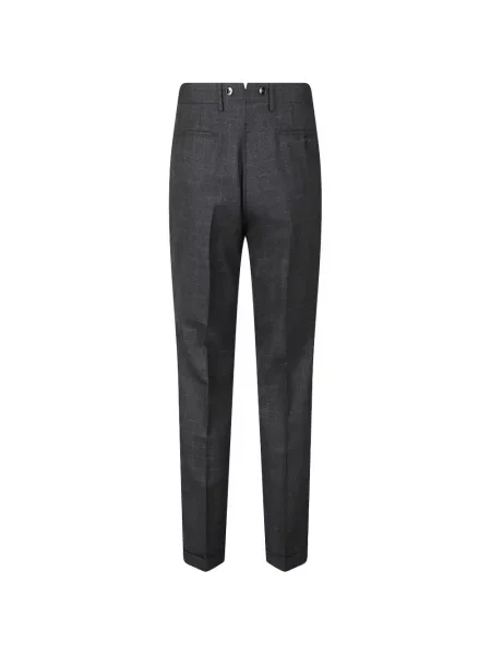 Lung pantaloni Berwich în carouri gri