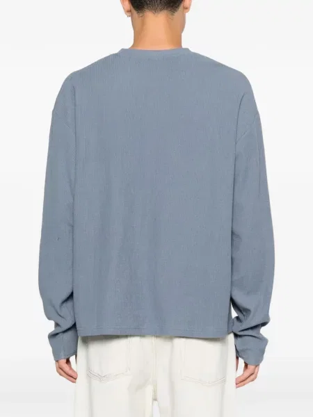 Lung tricou Won Hundred albastru