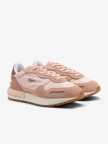 Кроссовки Lacoste розовые