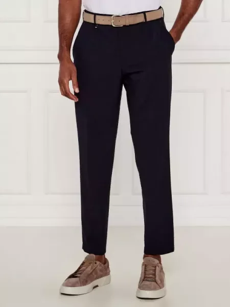 BOSS BLACK Nadrág | Relaxed fit fekete