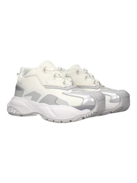 Sneakersy Versace skórzane białe