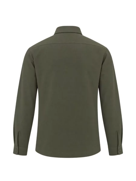 Cămașă Boss stretch verde