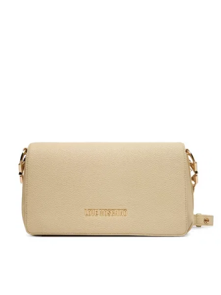 Ročna torba LOVE MOSCHINO bež
