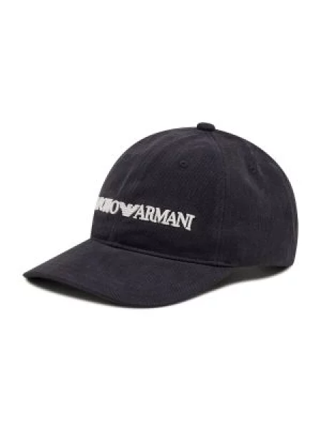 Kapa s šiltom Emporio Armani Blue modra