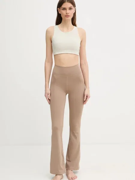 Легінси для йоги adidas Performance All Me однотонні бежевий