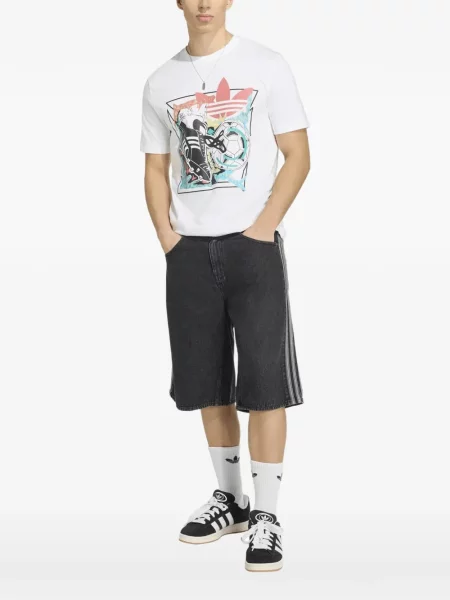 Nogomet pletene tenisice Adidas Adizero s printom bijela