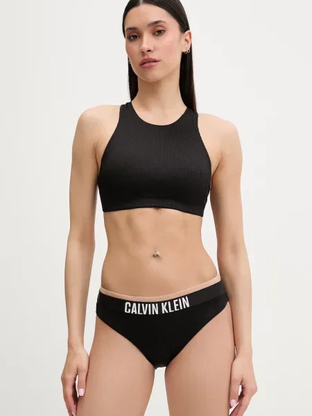 Calvin Klein plavková podprsenka černá