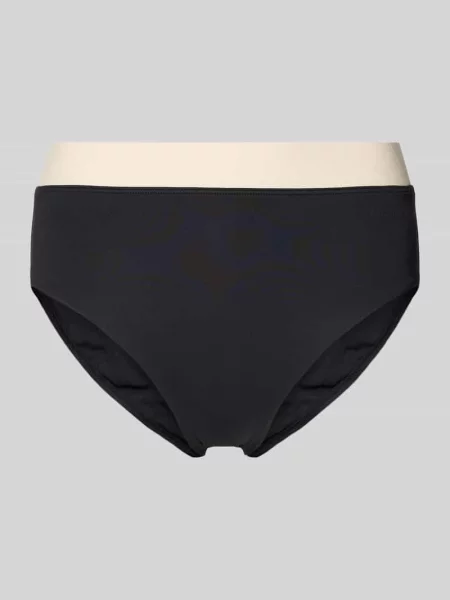 Figi bikini z w kontrastowym kolorze Marc O'polo czarne