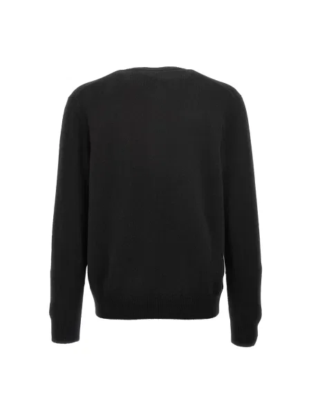 Sweter Zanone wełniany czarny