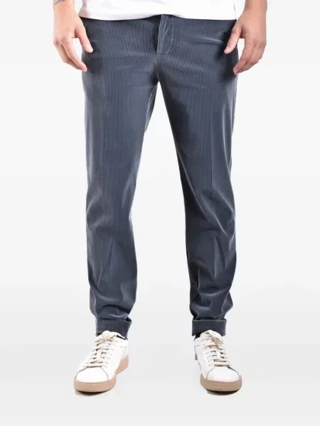 Pantaloni Rrd de catifea cord gri