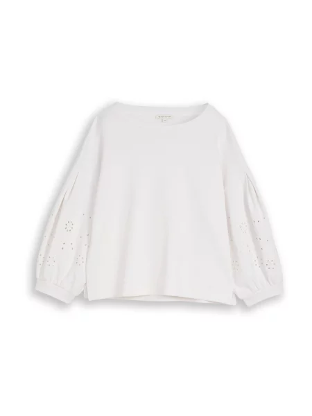 Palton Tom Tailor alb