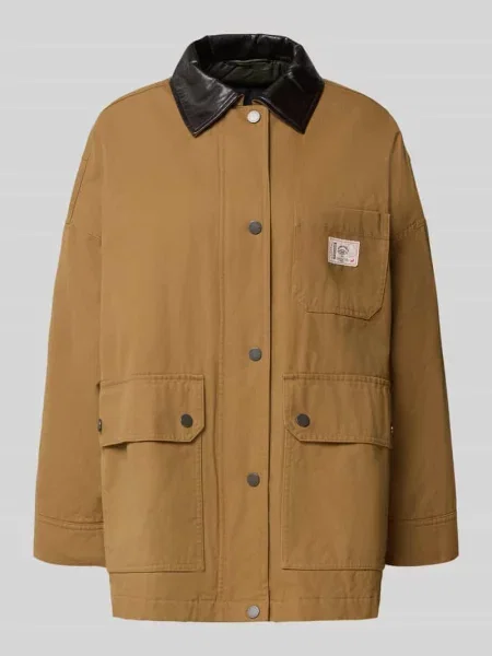 Kurtka o kroju oversized z czystej bawełny model ‘BOZEN’ Weekend Max Mara