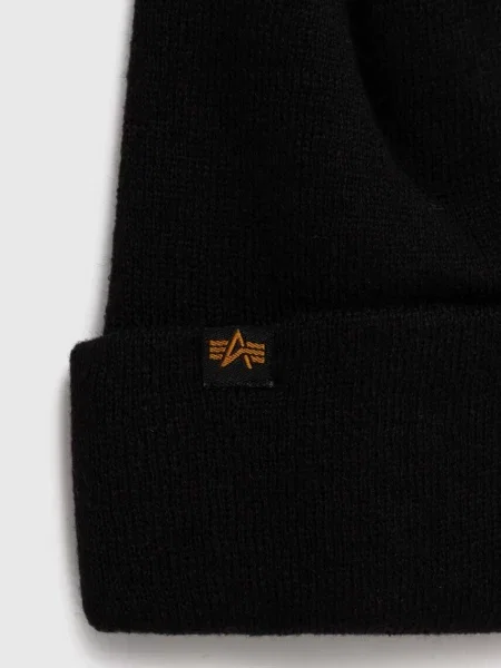 Alpha Industries căciulă Velcro negru