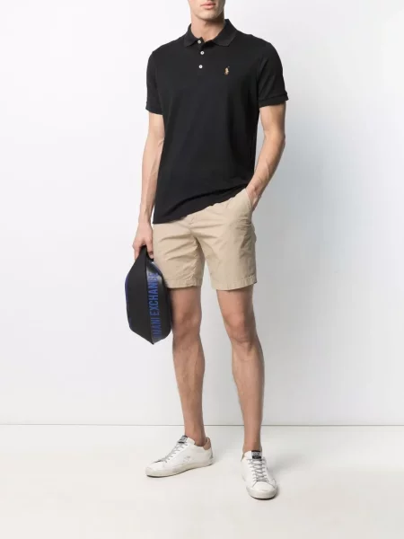 Džersinė polo marškinėliai Polo Ralph Lauren juoda