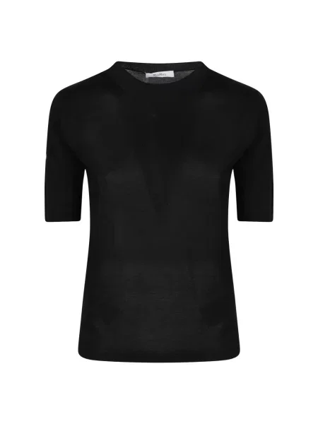 Dzianinowy sweter Max Mara czarny
