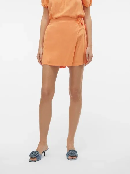 VERO MODA Nadrág MYMILO világos narancs