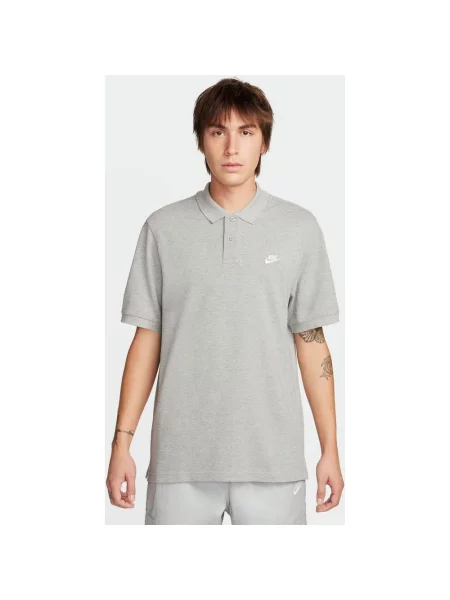 Koszulka z krótkim rękawem Nike Club jasny S szary