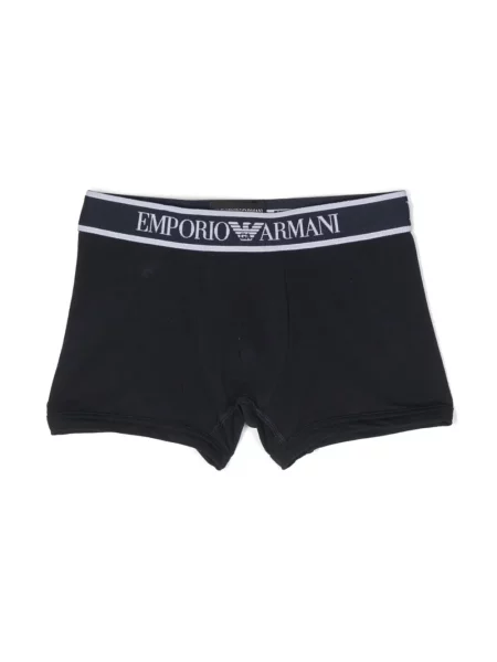 Bokserki dziecięce Emporio Armani niebieskie