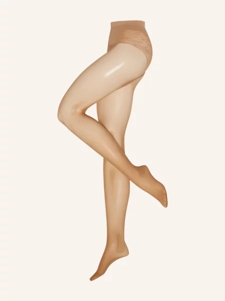 Wolford Rajstopy Tummy 20 Control Z Efektem Modelującym beige brązowe