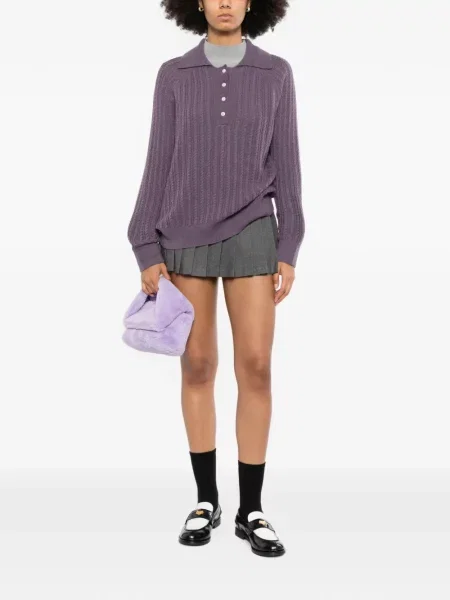 Top Cuddleup tricotate violet