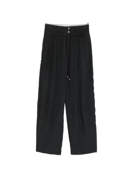 Pantaloni palazzo Isabel Marant cu cordon negru