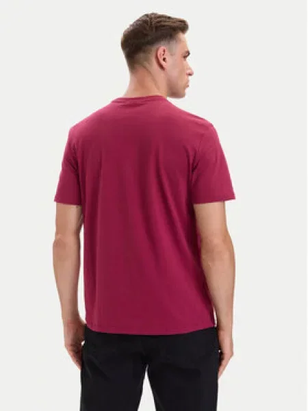 Calvin Klein Tričko Logo Tmavo červená