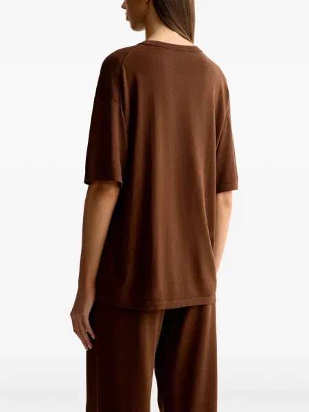 Tricou 12 Storeez scurt maro