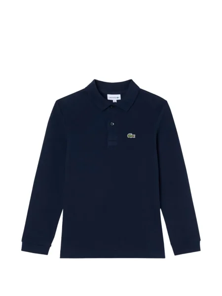 Koszulka polo dziecięca Lacoste niebieska