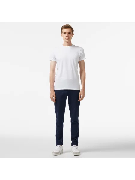 Lacoste Spodnie granatowe
