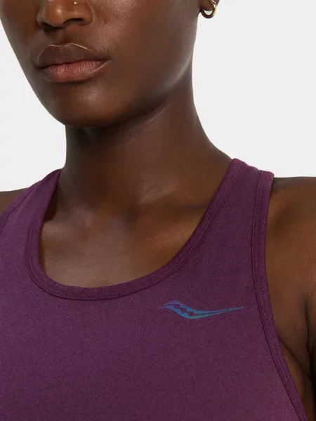 Спортивный топ Saucony фиолетовый