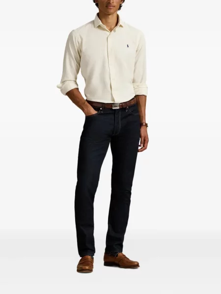Șosete Polo Ralph Lauren cu 5 buzunare cu broderie tricotate albastru