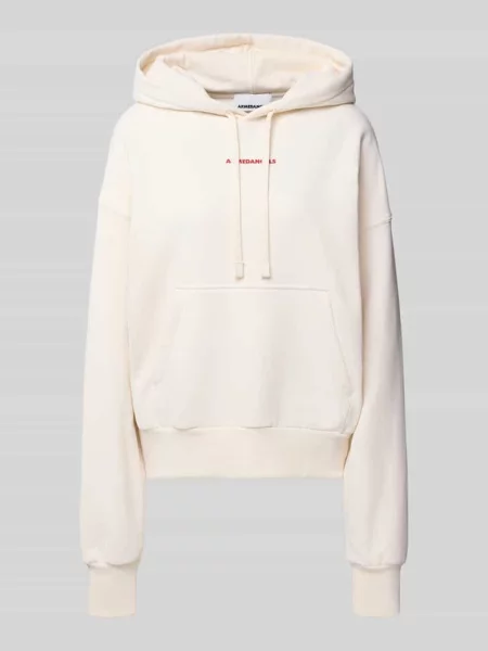 Bluza z kapturem o kroju Oversized z czystej Model FRANCISARAA DIFFERENCE' Armedangels biała