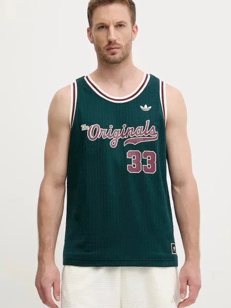 Тениска adidas Originals OG Jersey зелено