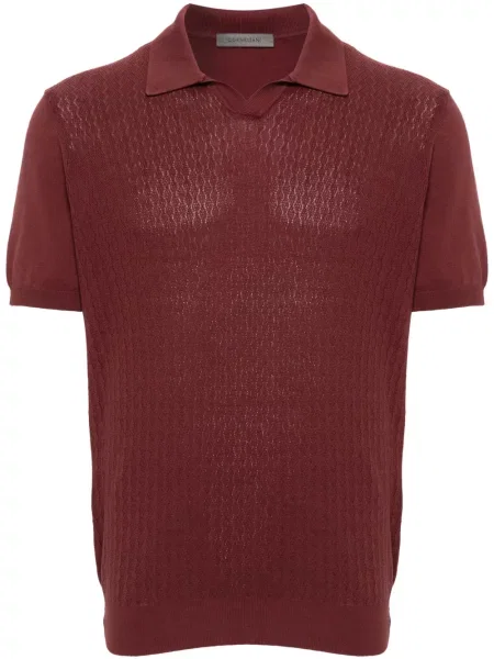Tricou polo Corneliani roșu