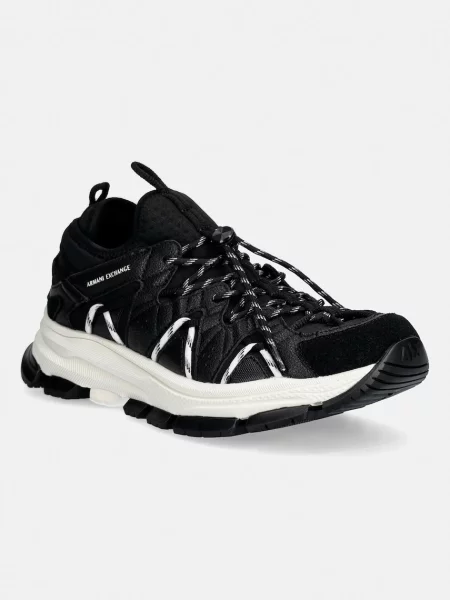 Armani Exchange sneakers negru