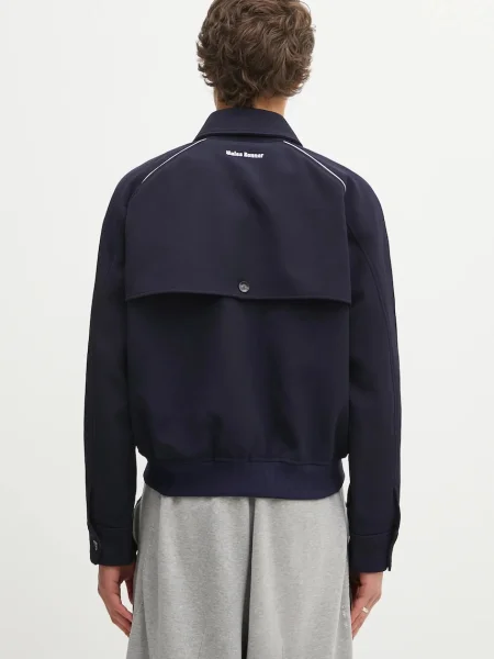 Wales Bonner geacă Voice Jacket bleumarin de tranzitie