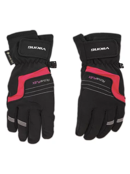 Рукавиці лижні дитячі Viking Helix GTX чорні