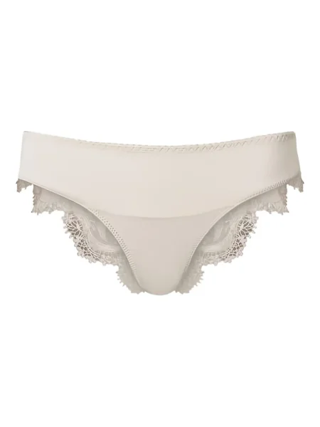 Chiloți Twinset din dantelă gri