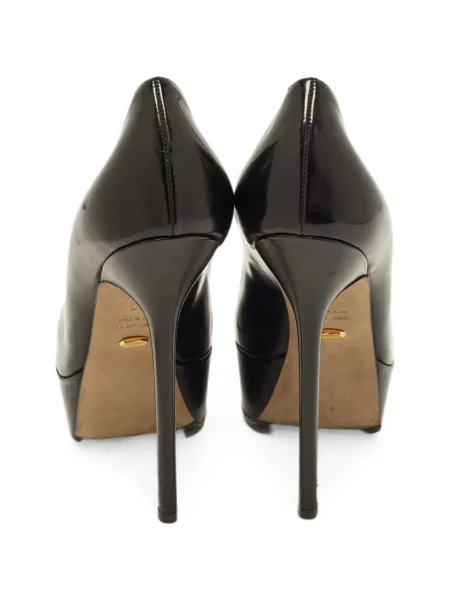 Pantofi cu toc Sergio Rossi din piele negru