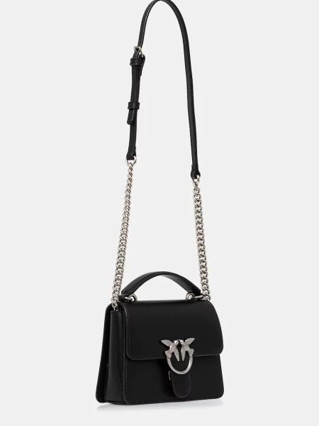 Rucsac Pinko din piele negru