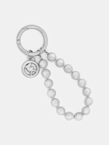 Obesek za ključe MICHAEL Michael Kors srebrna