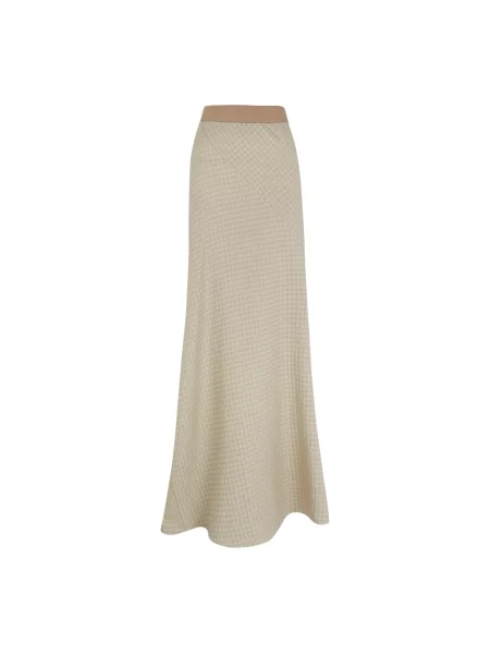 Dzianinowa spódnica Cortana beżowa