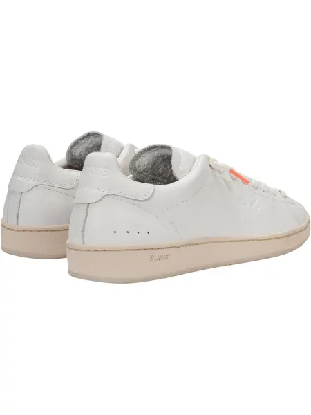Pantofi Sun68 alb