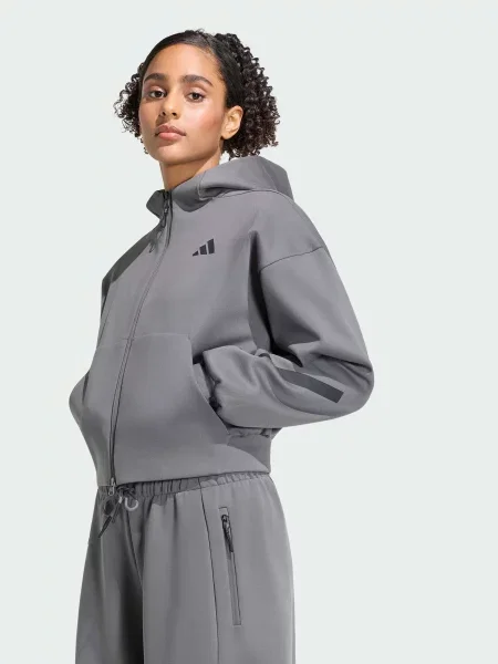 Свитер Adidas серый