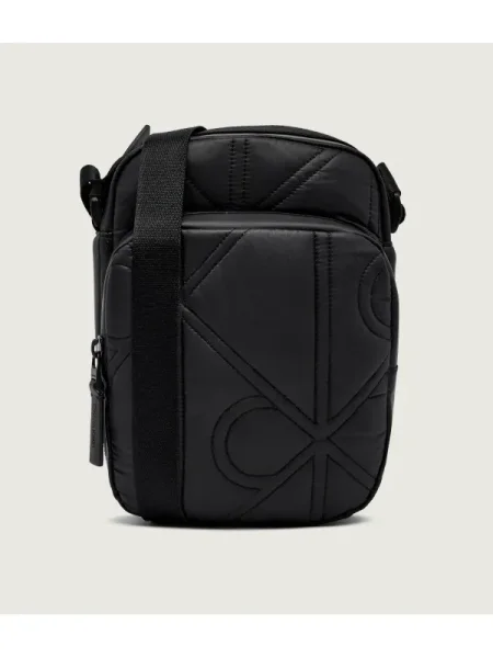 Borsetă Calvin Klein Puffer Reporter negru