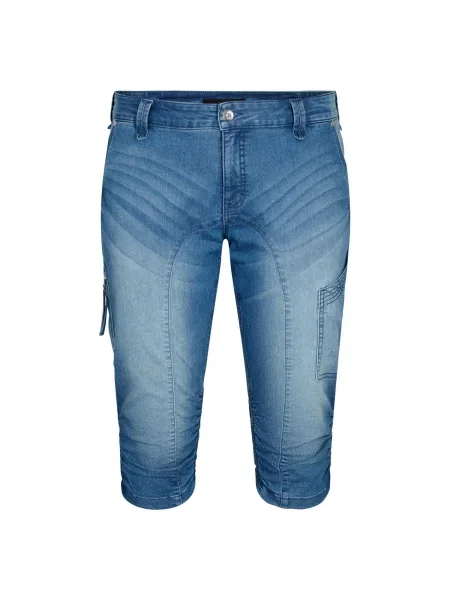 Zizzi Jeans deschis albastru