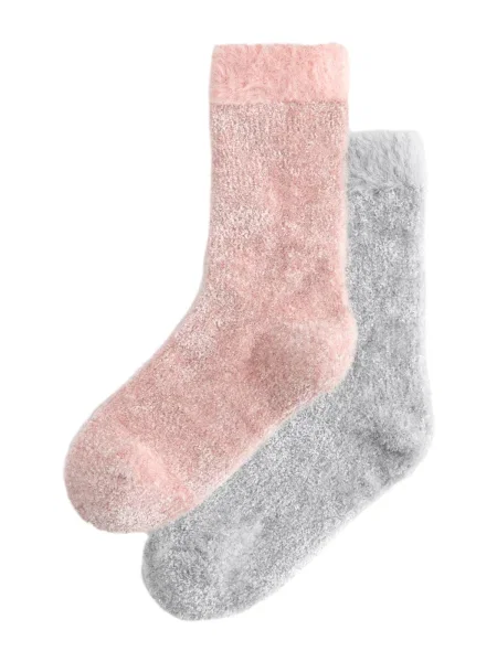 Next Șosete / roz gri