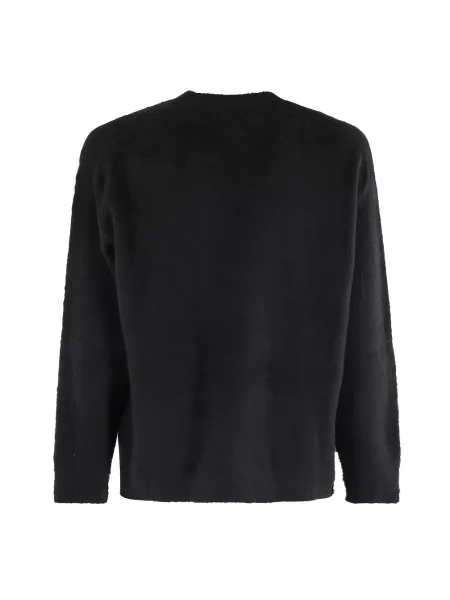 Sweter Roberto Collina polarowy czarny